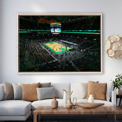 Td Garden Balcony, Stadium Canvas, Sport Art, Framed Canvas Print Wall Art, Floating Frame