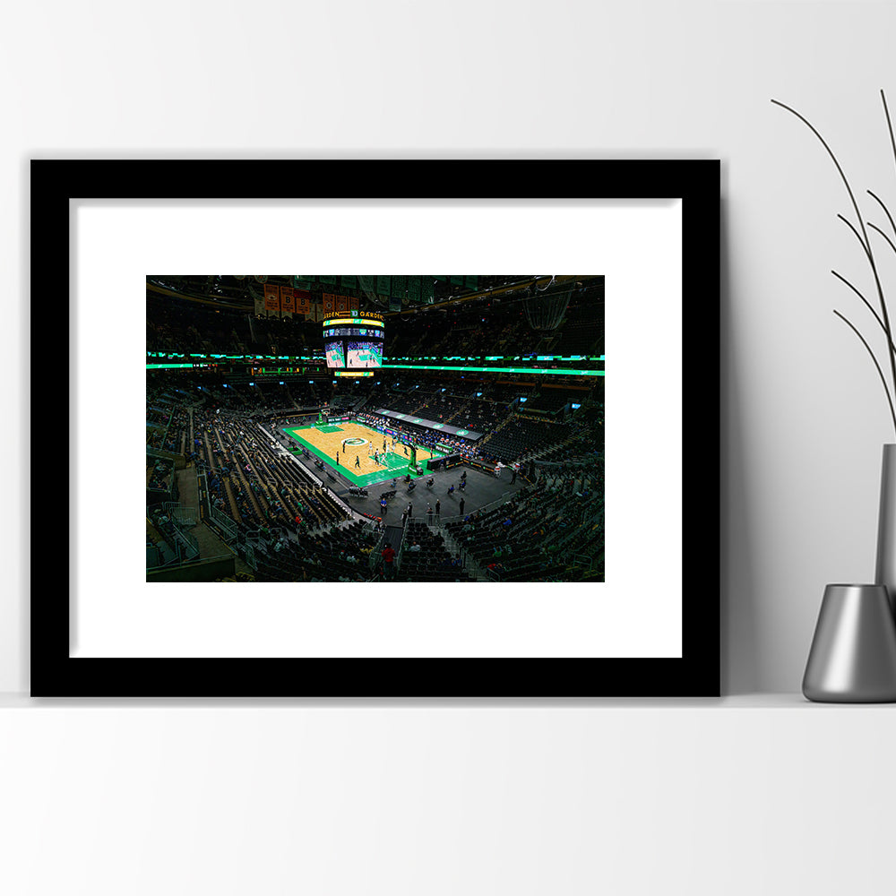 Td Garden Balcony, Stadium Canvas, Sport Art, Gift for him, White Border Framed Art Print Wall Decor