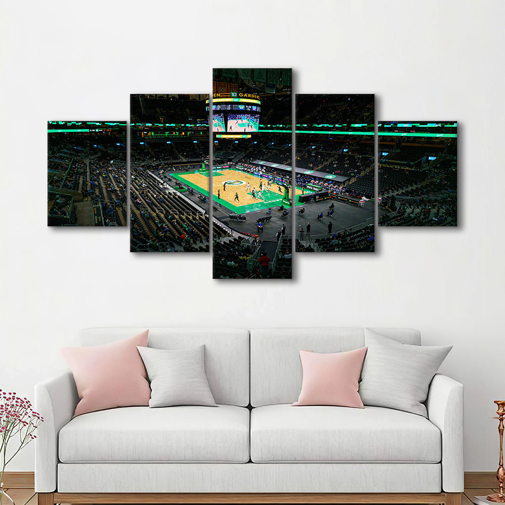 Td Garden Balcony, Stadium Canvas, Sport Art, Gift for him, 5 Panel, Large Canvas, Canvas Print Wall Art