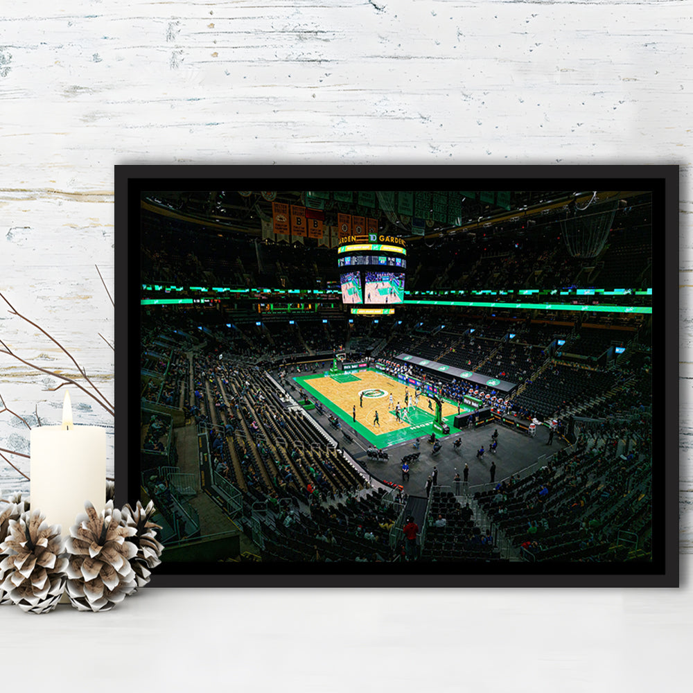 Td Garden Balcony, Stadium Canvas, Sport Art, Framed Canvas Print Wall Art, Floating Frame