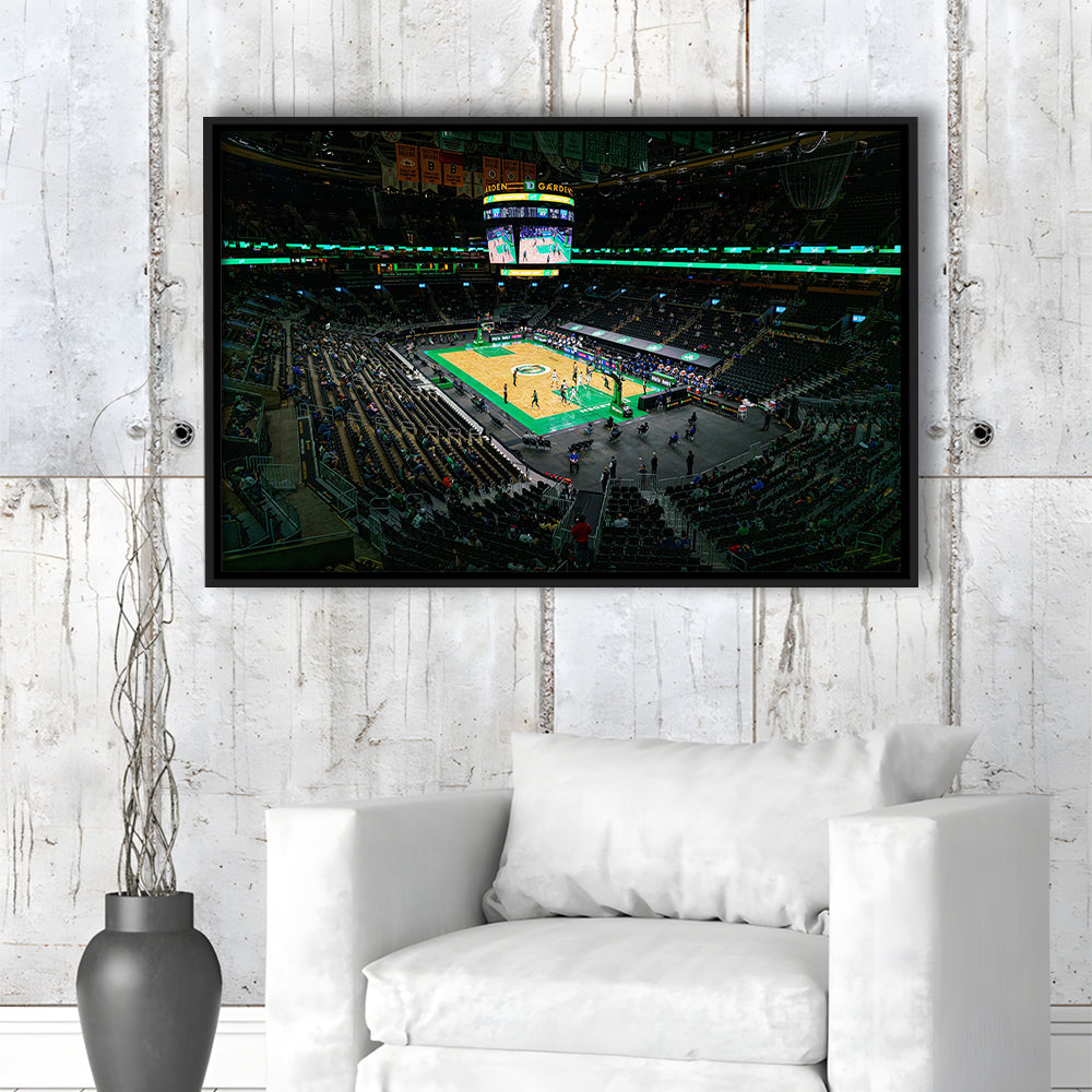 Td Garden Balcony, Stadium Canvas, Sport Art, Framed Canvas Print Wall Art, Floating Frame