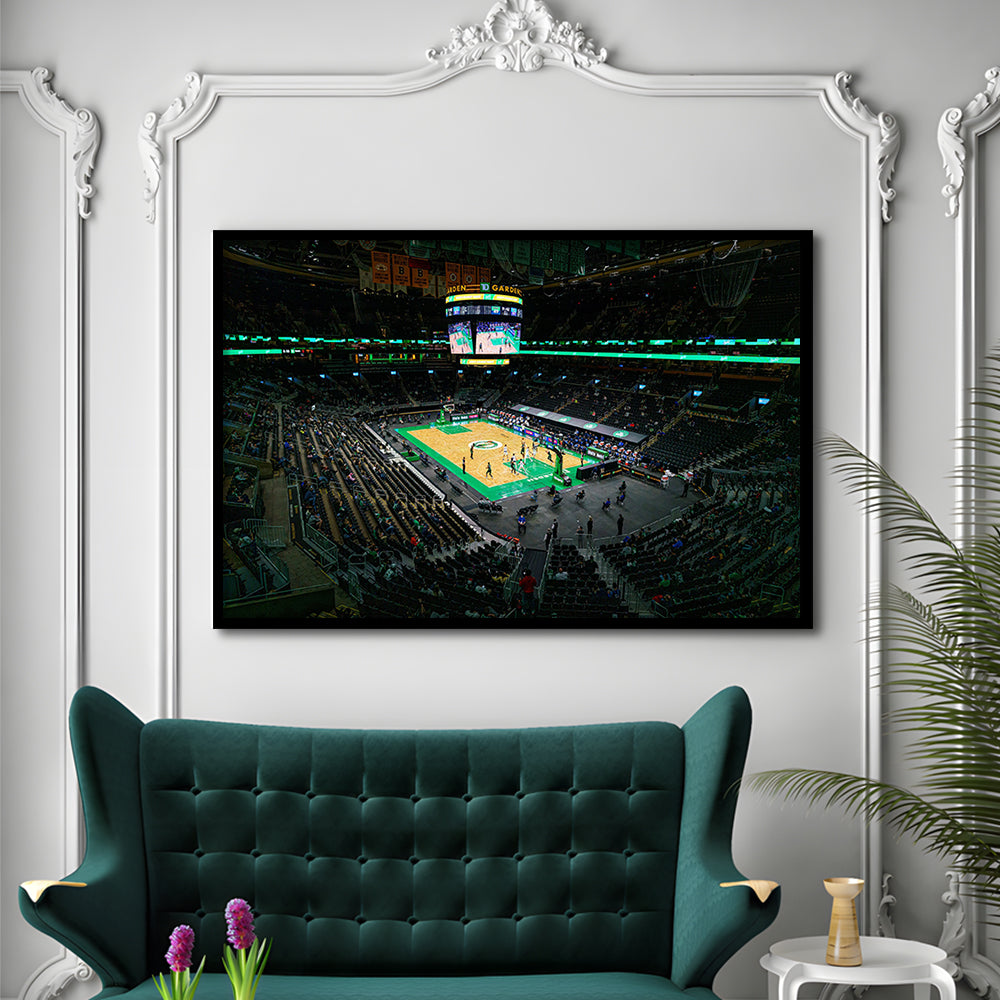 Td Garden Balcony, Stadium Canvas, Sport Art, Gift for him, Framed Art Print Wall Decor, Picture Framed
