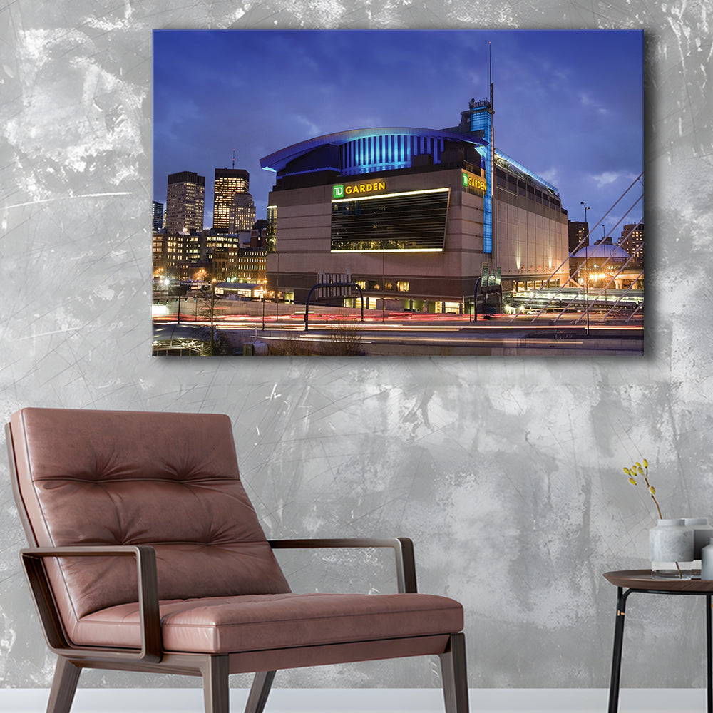 Td Garden, Stadium Canvas, Sport Art, Gift for him, Man Cave Decor, Art Print, Canvas Print Wall Art
