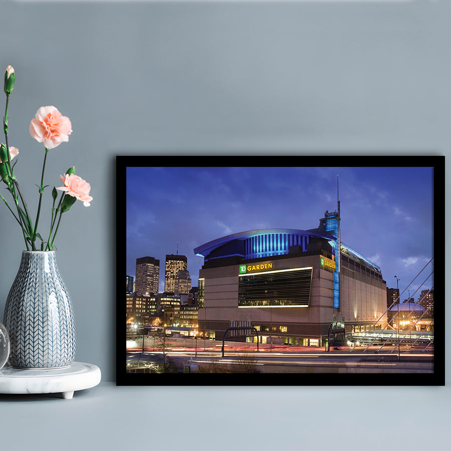 Td Garden, Stadium Canvas, Sport Art, Gift for him, Framed Art Print Wall Decor, Picture Framed