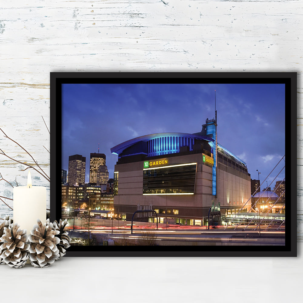 Td Garden, Stadium Canvas, Sport Art, Framed Canvas Print Wall Art, Floating Frame