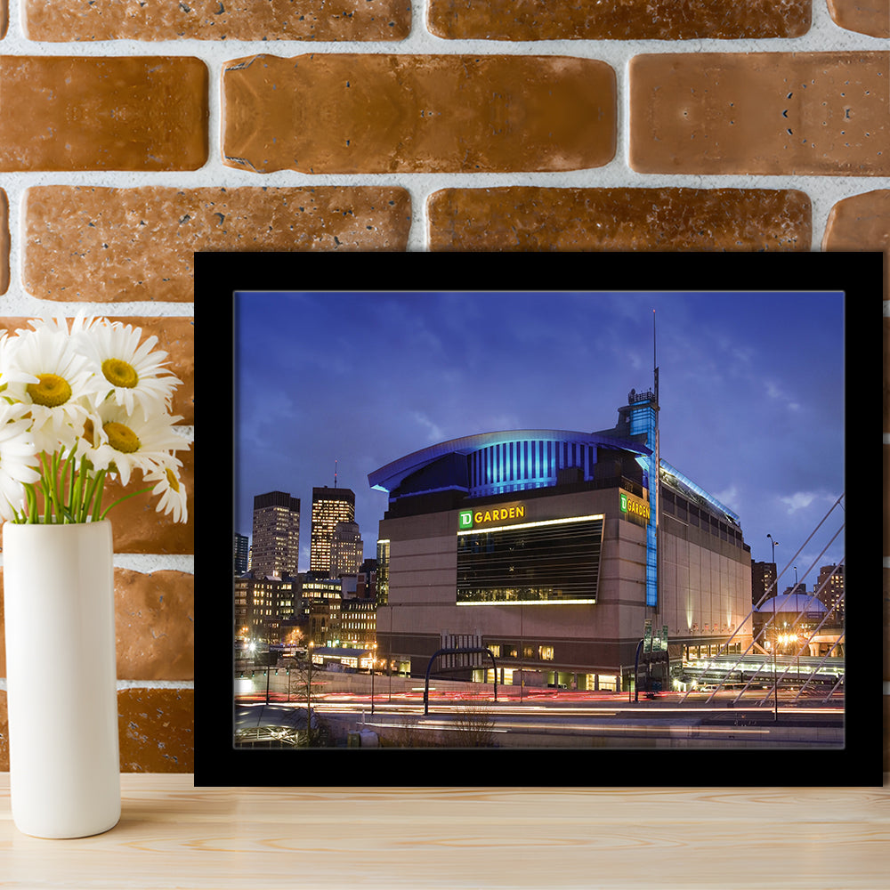 Td Garden, Stadium Canvas, Sport Art, Gift for him, Framed Art Print Wall Decor, Picture Framed