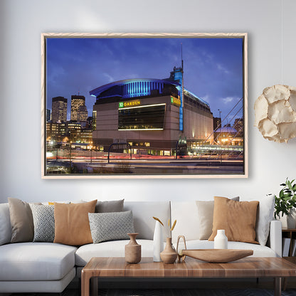Td Garden, Stadium Canvas, Sport Art, Framed Canvas Print Wall Art, Floating Frame