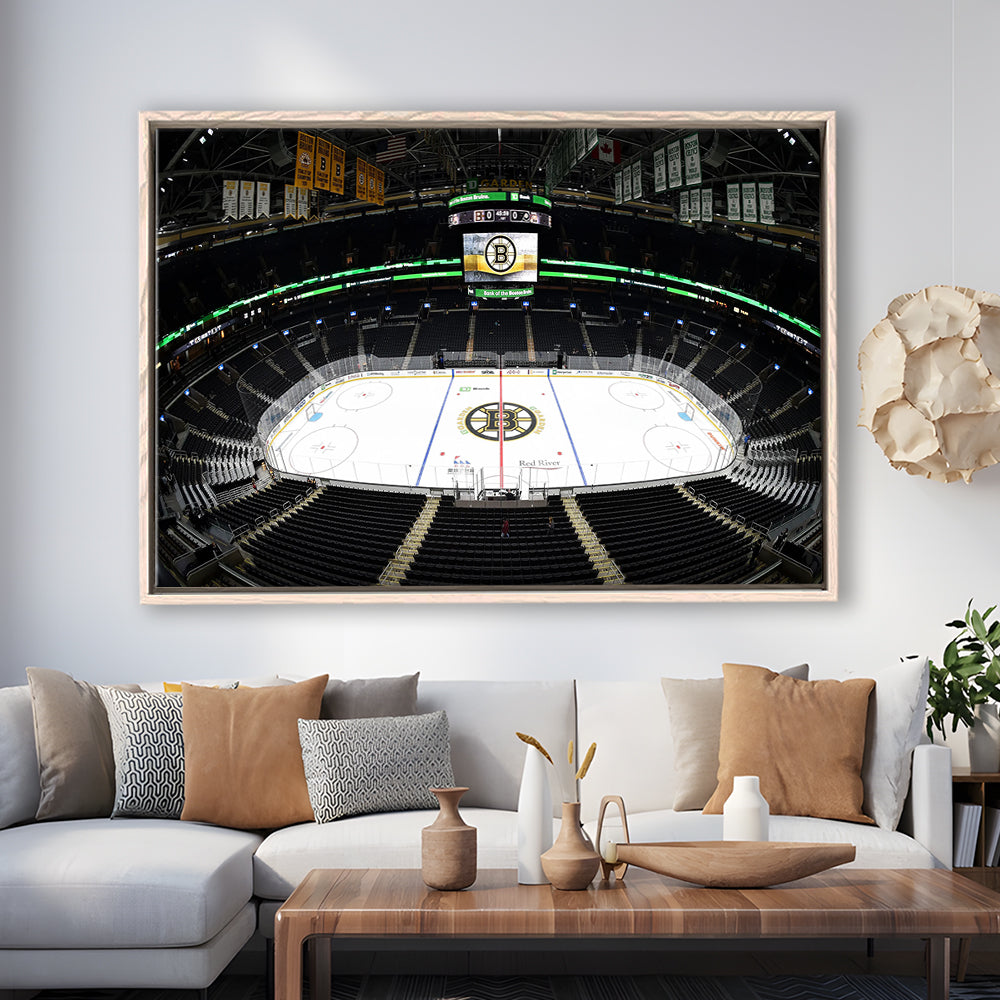 Td Garden Stadium, Stadium Canvas, Sport Art, Framed Canvas Print Wall Art, Floating Frame