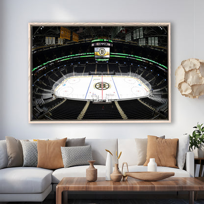 Td Garden Stadium, Stadium Canvas, Sport Art, Framed Canvas Print Wall Art, Floating Frame