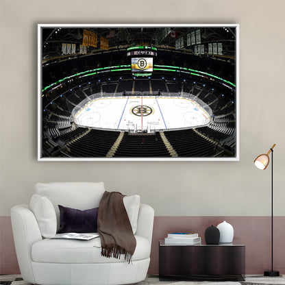 Td Garden Stadium, Stadium Canvas, Sport Art, Framed Canvas Print Wall Art, Floating Frame