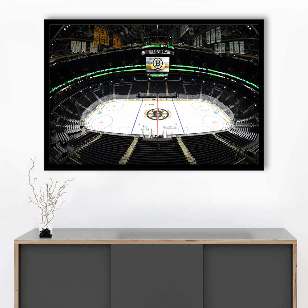 Td Garden Stadium, Stadium Canvas, Sport Art, Gift for him, Framed Art Print Wall Decor, Picture Framed