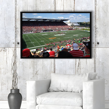 Td Stadium, Stadium Canvas, Sport Art, Framed Canvas Print Wall Art, Floating Frame