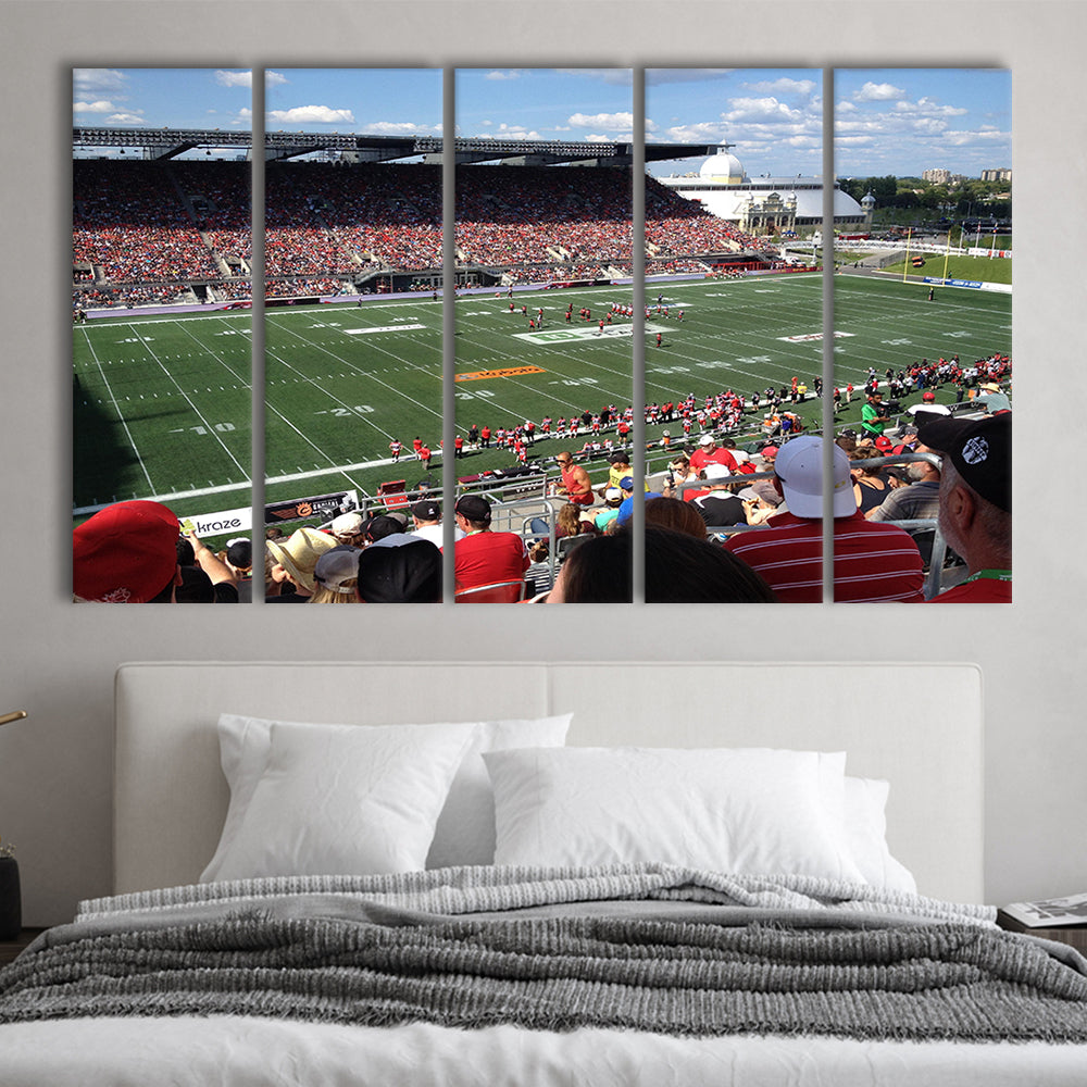 Td Stadium, Stadium Canvas, Sport Art, 5 Panel B, Extra Large Canvas, Canvas Print Wall Art