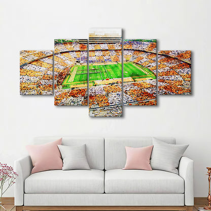 Tennessee Volunteers Neyland Stadium American Sport, Canvas Art Decor Print, Mixed Panels Canvas Print Wall Art