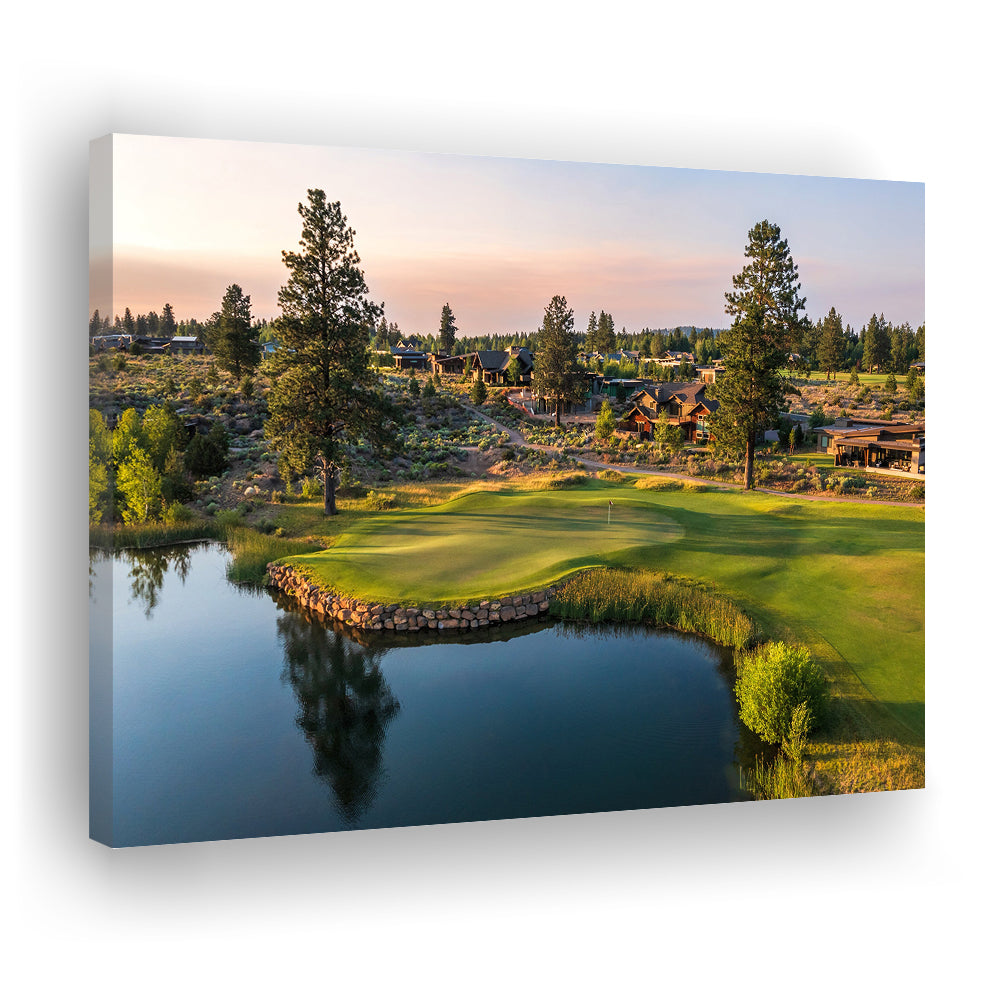 Tetherow Golf Club, Hole 13 Fine Art, Golf Art Print,Gifts Golf Lover