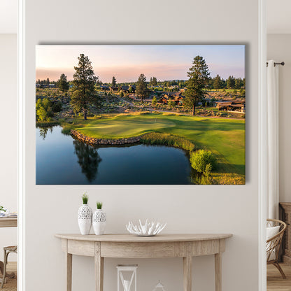 Tetherow Golf Club, Hole 13 Fine Art, Golf Art Print,Gifts Golf Lover