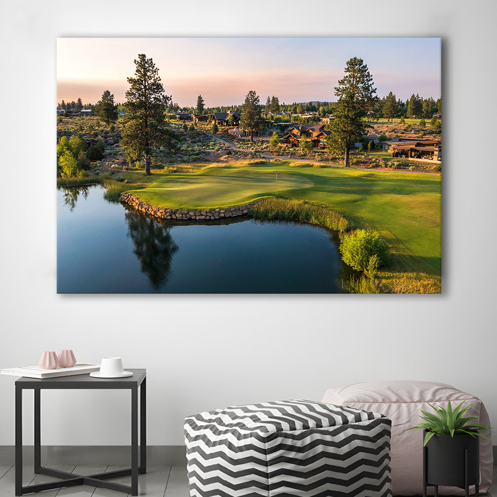 Tetherow Golf Club, Hole 13 Fine Art, Golf Art Print,Gifts Golf Lover