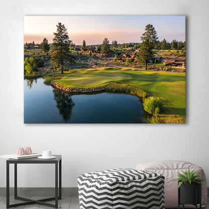 Tetherow Golf Club, Hole 13 Fine Art, Golf Art Print,Gifts Golf Lover