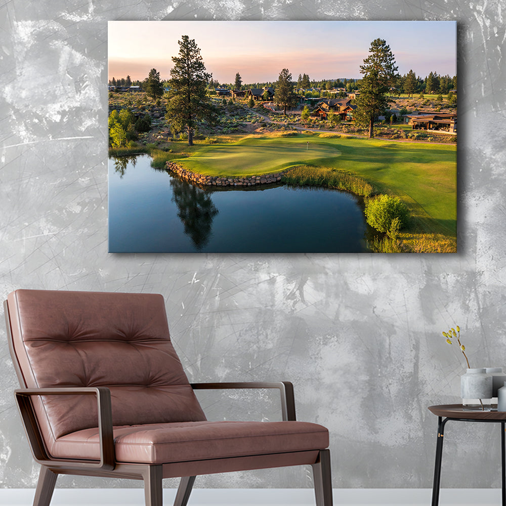 Tetherow Golf Club, Hole 13 Fine Art, Golf Art Print,Gifts Golf Lover