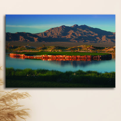 The Best Dye In Sin City Las Vegas Paiute Golf Resort, Golf Art Print,Gifts Golf Lover