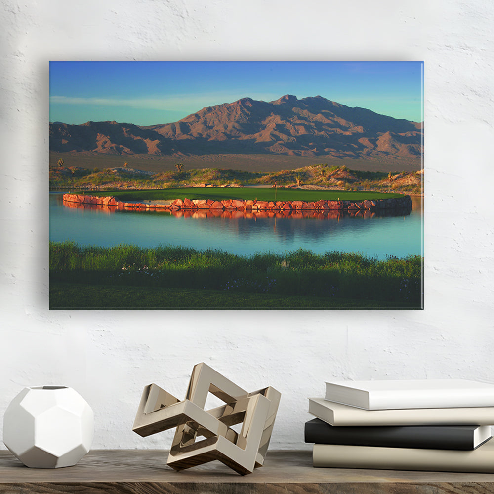 The Best Dye In Sin City Las Vegas Paiute Golf Resort, Golf Art Print,Gifts Golf Lover