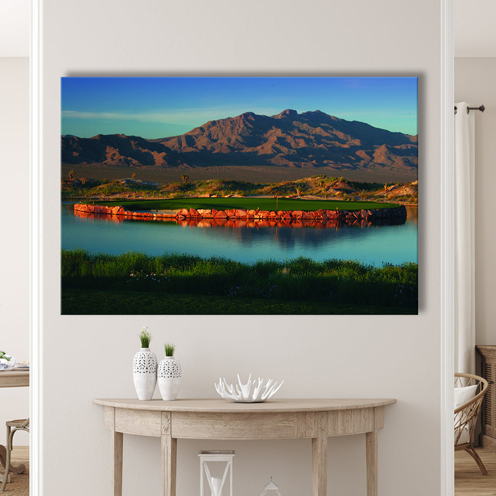 The Best Dye In Sin City Las Vegas Paiute Golf Resort, Golf Art Print,Gifts Golf Lover