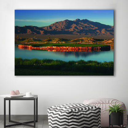 The Best Dye In Sin City Las Vegas Paiute Golf Resort, Golf Art Print,Gifts Golf Lover