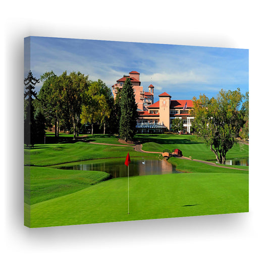 The Broadmoor Golf Club A Colorado Springs Resort, Golf Art Print,Gifts Golf Lover