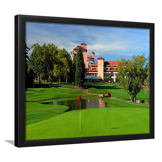The Broadmoor Golf Club A Colorado Springs Resort, Framed Art Print Wall Decor, Picture Framed