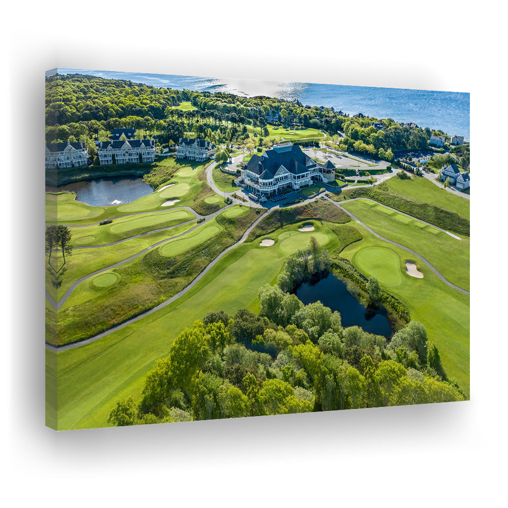 The Club At New Seabury Offers A ‘Cape Escape’, Golf Art Print,Gifts Golf Lover