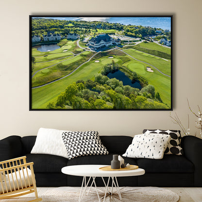 The Club At New Seabury Offers A ‘Cape Escape’, Floating Framed Canvas Print Wall Art
