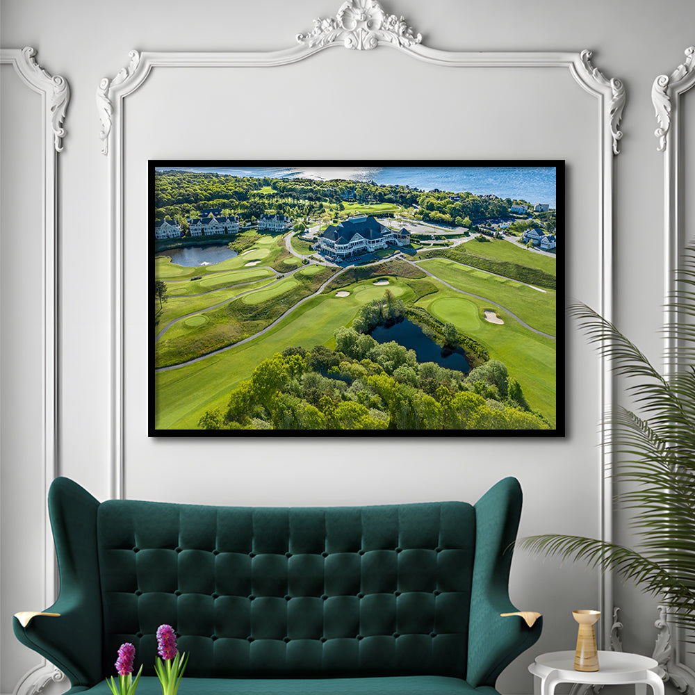 The Club At New Seabury Offers A ‘Cape Escape’, Framed Art Print Wall Decor, Picture Framed