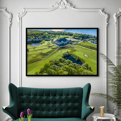 The Club At New Seabury Offers A ‘Cape Escape’, Framed Art Print Wall Decor, Picture Framed