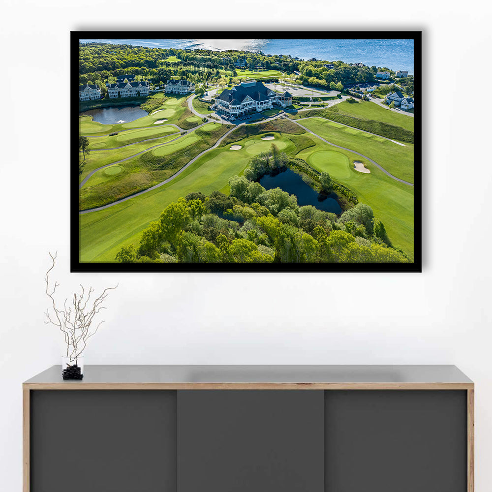 The Club At New Seabury Offers A ‘Cape Escape’, Framed Art Print Wall Decor, Picture Framed