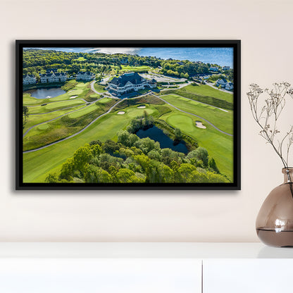 The Club At New Seabury Offers A ‘Cape Escape’, Floating Framed Canvas Print Wall Art
