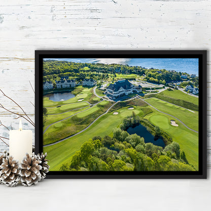 The Club At New Seabury Offers A ‘Cape Escape’, Floating Framed Canvas Print Wall Art