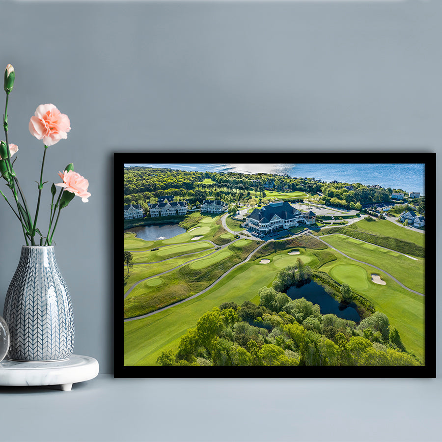 The Club At New Seabury Offers A ‘Cape Escape’, Framed Art Print Wall Decor, Picture Framed