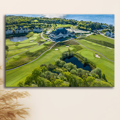 The Club At New Seabury Offers A ‘Cape Escape’, Golf Art Print,Gifts Golf Lover