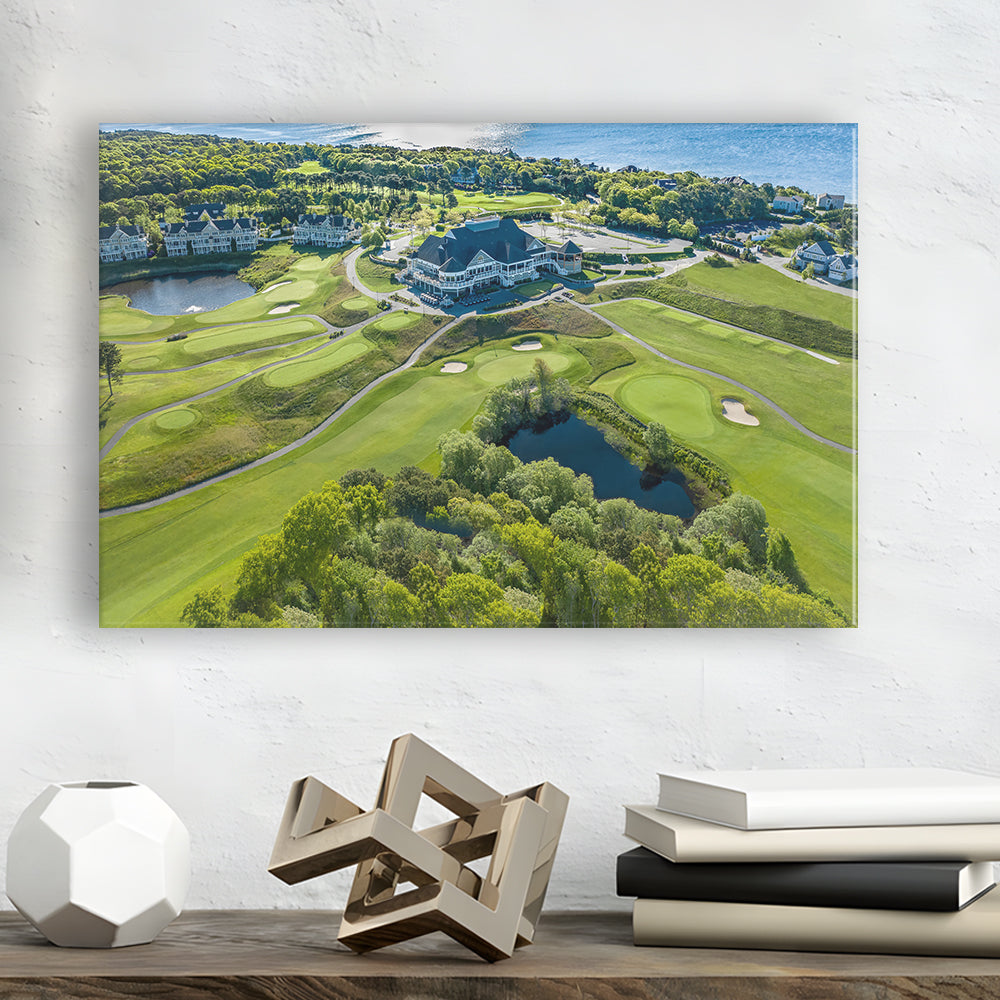 The Club At New Seabury Offers A ‘Cape Escape’, Golf Art Print,Gifts Golf Lover