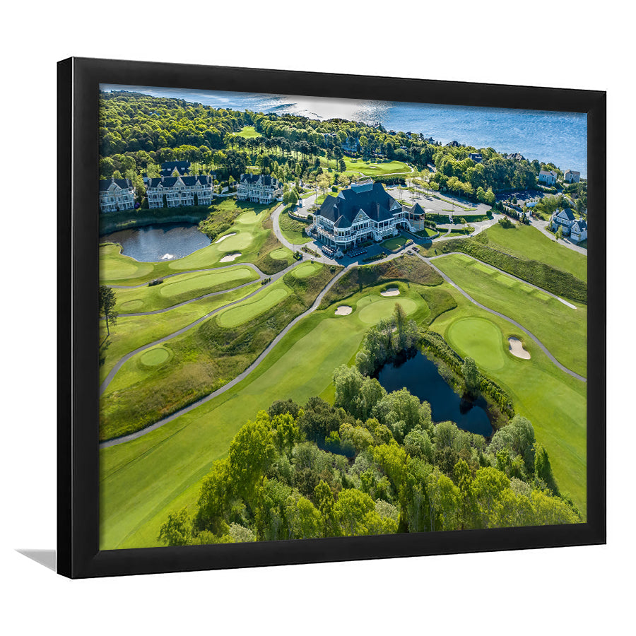 The Club At New Seabury Offers A ‘Cape Escape’, Framed Art Print Wall Decor, Picture Framed