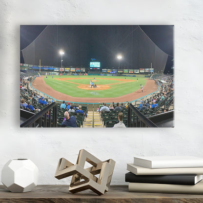 The Diamond Stadium, Stadium Canvas, Sport Art, Gift for him, Man Cave Decor, Art Print, Canvas Print Wall Art