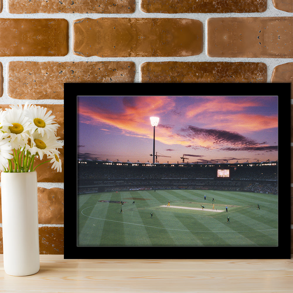 The Gabba Stadium, Stadium Canvas, Sport Art, Gift for him, Framed Art Print Wall Decor, Picture Framed