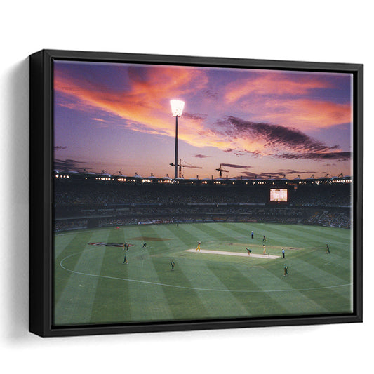 The Gabba Stadium, Stadium Canvas, Sport Art, Framed Canvas Print Wall Art, Floating Frame