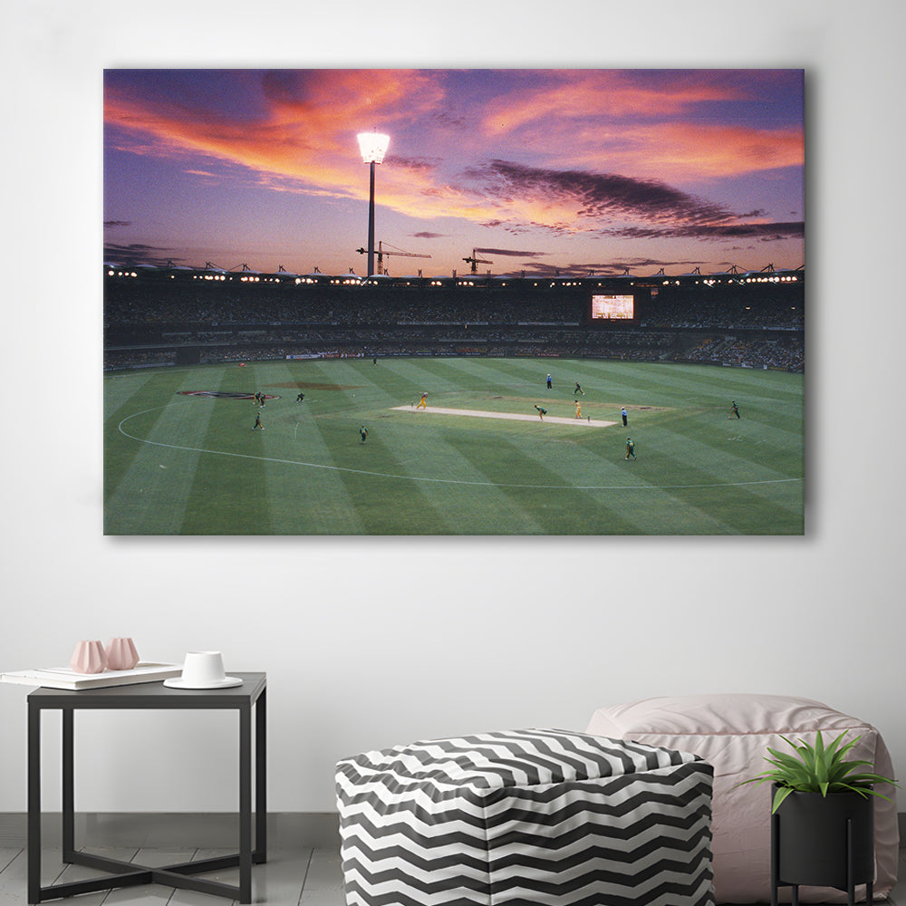The Gabba Stadium, Stadium Canvas, Sport Art, Gift for him, Man Cave Decor, Art Print, Canvas Print Wall Art