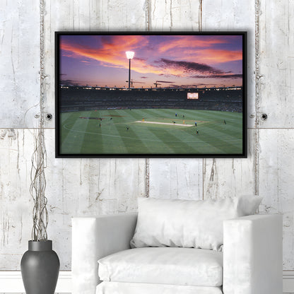 The Gabba Stadium, Stadium Canvas, Sport Art, Framed Canvas Print Wall Art, Floating Frame