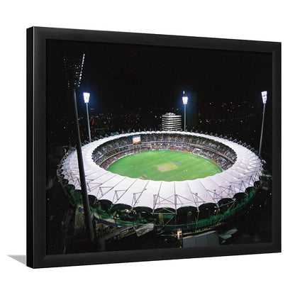 The Gabba Stadium in Australia, Stadium Canvas, Sport Art, Gift for him, Framed Art Print Wall Decor, Picture Framed