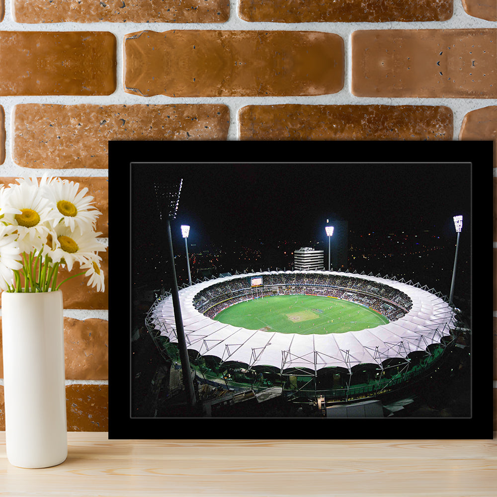 The Gabba Stadium in Australia, Stadium Canvas, Sport Art, Gift for him, Framed Art Print Wall Decor, Picture Framed