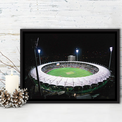 The Gabba Stadium in Australia, Stadium Canvas, Sport Art, Framed Canvas Print Wall Art, Floating Frame