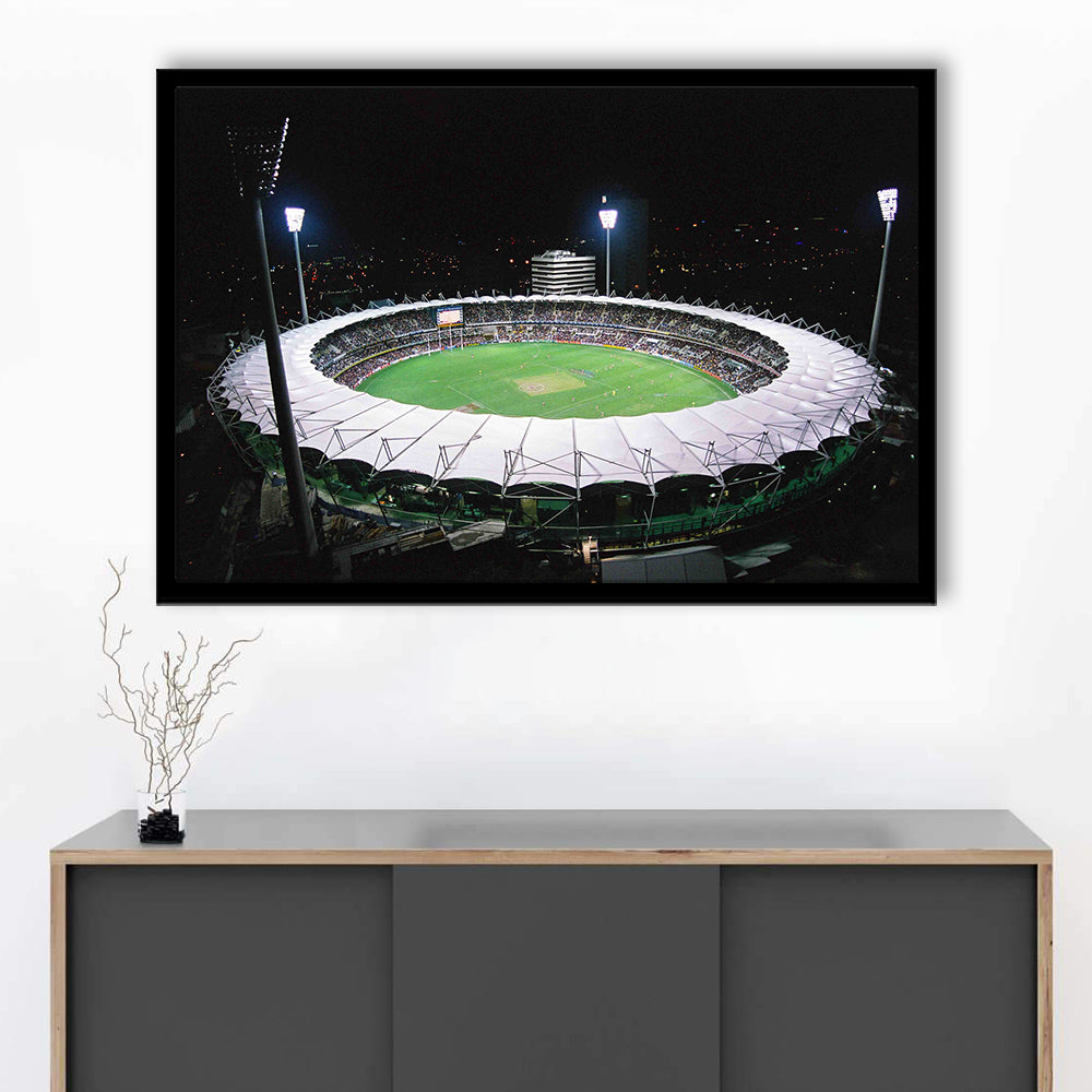 The Gabba Stadium in Australia, Stadium Canvas, Sport Art, Gift for him, Framed Art Print Wall Decor, Picture Framed