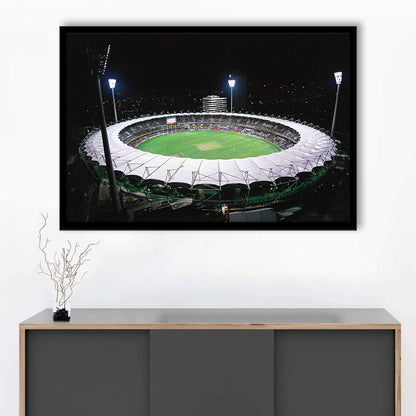 The Gabba Stadium in Australia, Stadium Canvas, Sport Art, Gift for him, Framed Art Print Wall Decor, Picture Framed